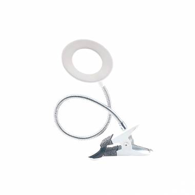 Φωτιστικό LED 7W 3CCT (by switch) με κλίπ σε λευκό χρώμα D:38cm