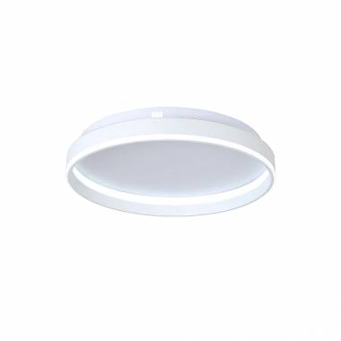 Πλαφονιέρα οροφής LED 65W 3CCT από λευκό μέταλλο και ακρυλικό D:50cm
