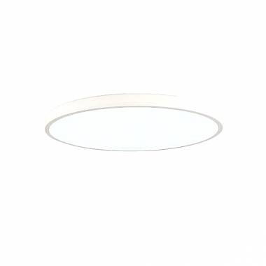 Πλαφονιέρα οροφής LED 150W 3CCT (by switch on base) από λευκό μέταλλο και ακρυλικό D:80cm